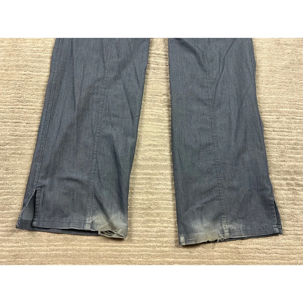 FIGS Scrub Pants Mens L Blue Gray T21004 Technical Collection Cargo Straight Leg